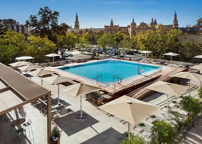 Hotel Jacuzzi: Melia Sevilla